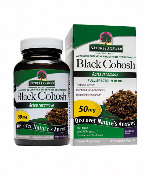 Black Cohosh Root Capsules (90 Pack) Zoom Health UK