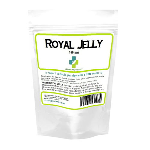 Royal Jelly 150mg (100 Capsules) Zoom Health UK