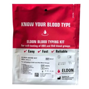 home blood group test