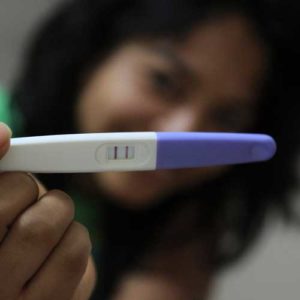history of the pregnancy test