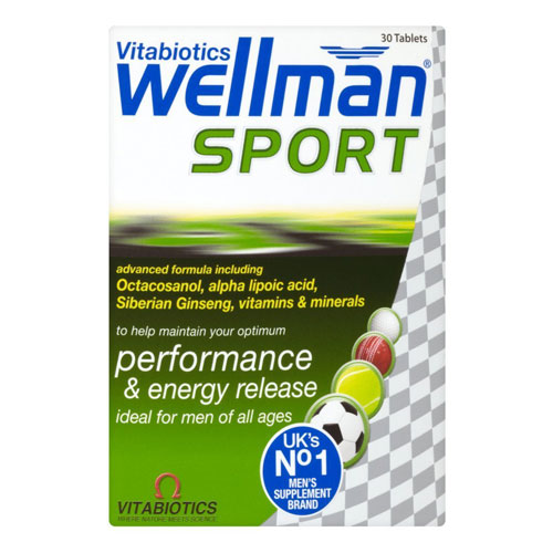 Wellman Sport 30 Tablets Zoom Health