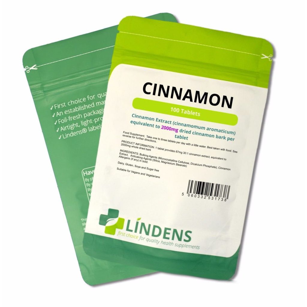 Cinnamon Tablets 2000mg Zoom Health