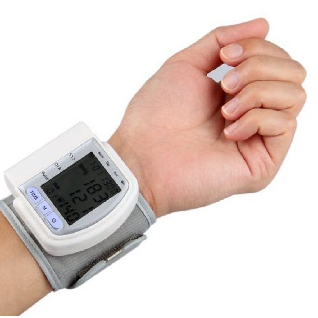 Digital Wrist Blood Pressure Monitor Zoom Health