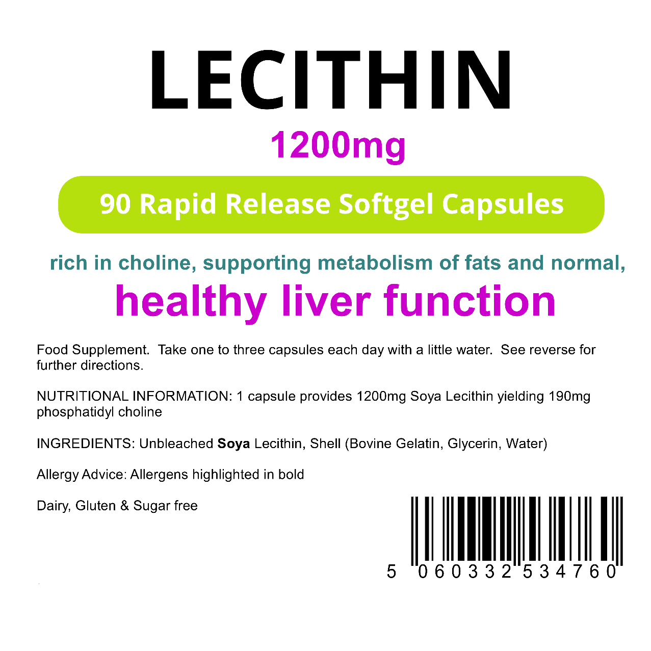 Lecithin function