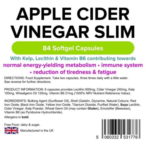 Apple Cider Vinegar Slim Capsules