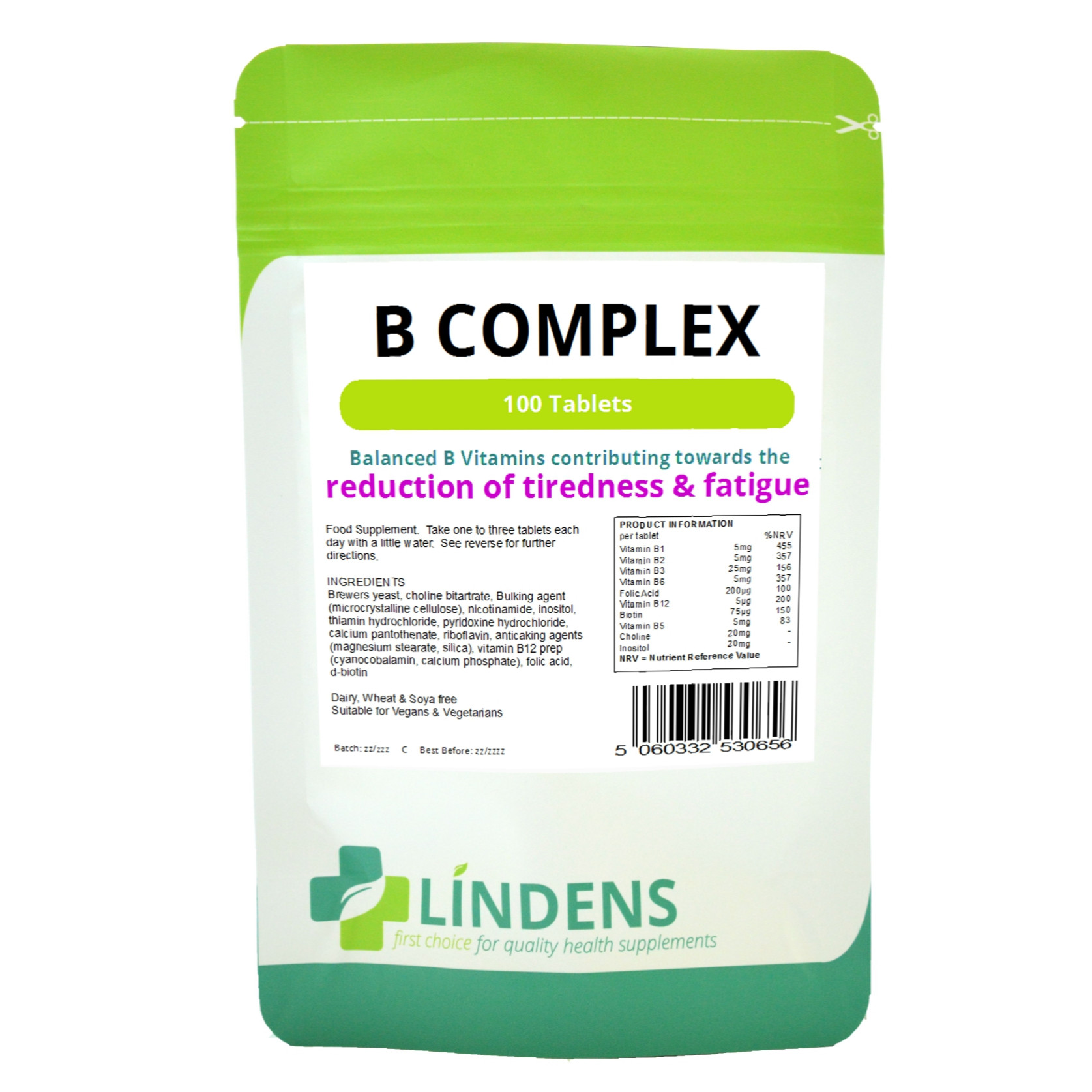 Vitamin B Complex Tablets 100 Tablets Zoom Health Vitamin B Complex Tablets 100 Tablets Zoom Health