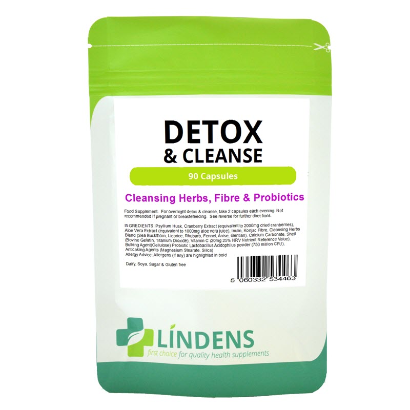 Detox & Cleanse Capsules - (90 Capsules)