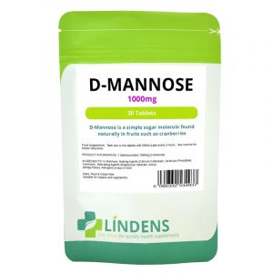 D-Mannose tablets - 1000mg (30 Tablets)