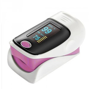 Finger Pulse Oximeter - Pink