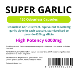 Garlic 6000mg Capsules