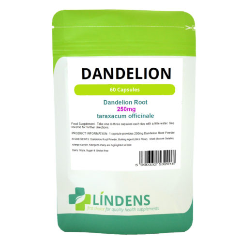 Dandelion Capsules 250mg