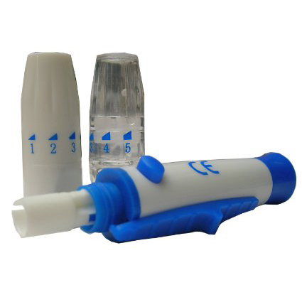 Lancing Device with AST (Alternative Site Test) Cap