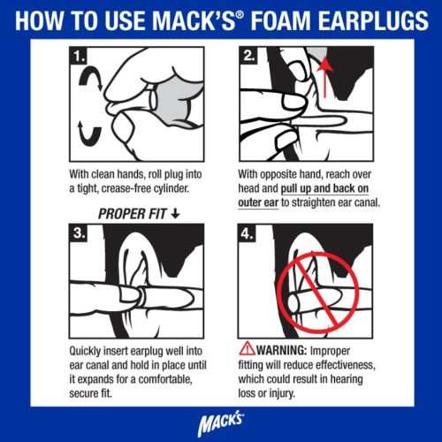 Mack’s Original Soft Foam Earplugs