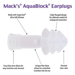 AquaBlock Swim Earplugs