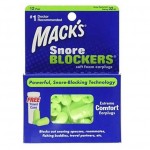Mack's SnoreBlockers Earplugs - 12 Pairs