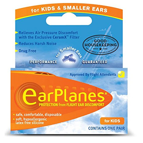 EarPlanes Travel Earplugs – Children