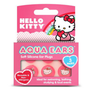 Aqua Ears Hello Kitty Earplugs - 3 Pairs