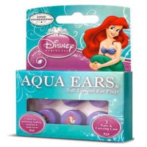 Aqua Ears Little Mermaid Earplugs - 3 Pairs