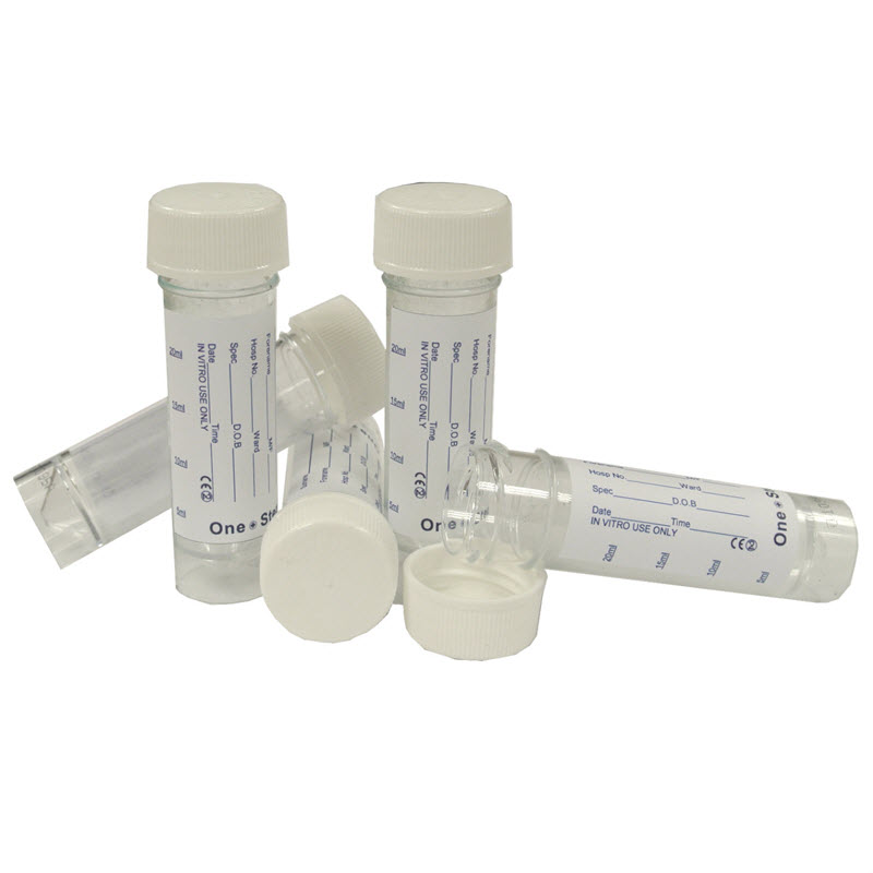 Sterilin 30mL Urine Collection Pots - 10 Pack - NHS - Zoom Health