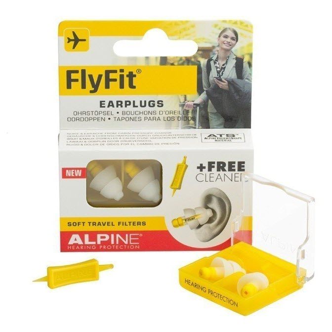 Alpine FlyFit Earplugs for Flying