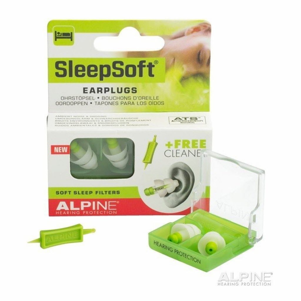 Alpine SleepSoft Earplugs for Sleeping & Snoring Zoom Health
