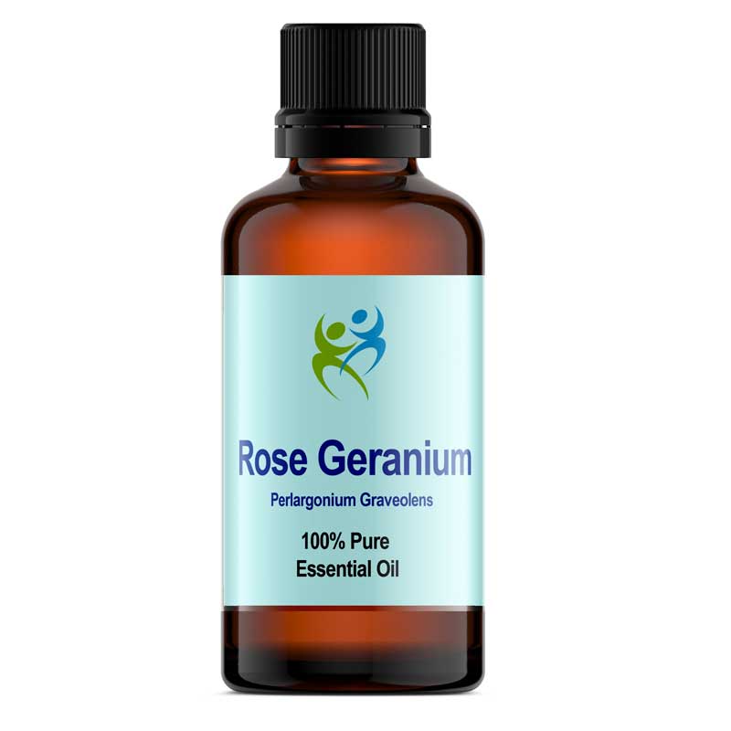 Rose Geranium Essential Oil (Perlargonium Graveolens) 10ml
