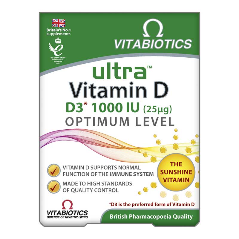 Vitabiotics Ultra Vitamin D 96 Tablets