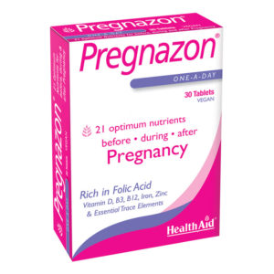 HealthAid Pregnazon - 30 Vegan Tablets