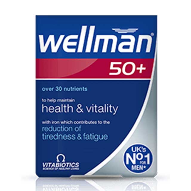 Wellman 50+ - 30 Tablets