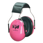 3M PELTOR Kid Earmuffs, 27 dB, Pink, Headband