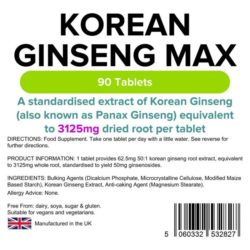 Korean Ginseng Max