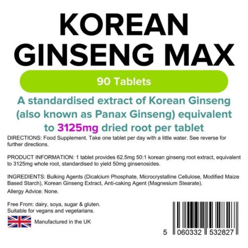 Korean Ginseng Max