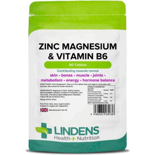 Zinc Magnesium & Vitamin B6 Tablets