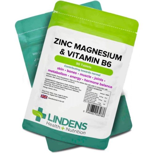 Zinc Magnesium & Vitamin B6 Tablets