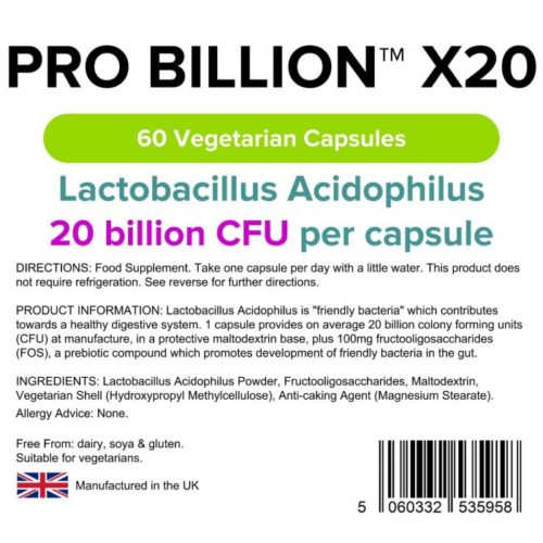 Pro Billion X20 Capsules