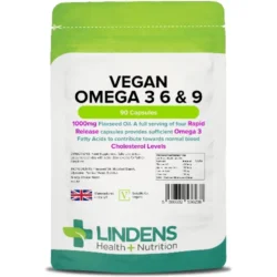 Vegan Omega 3 6 & 9 1000mg Capsules