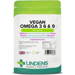 Vegan Omega 3 6 & 9 1000mg Capsules