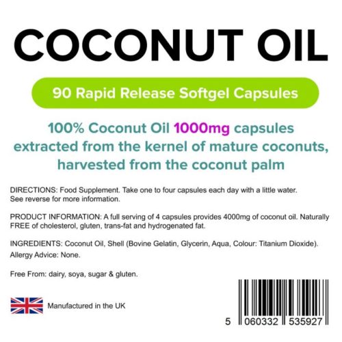 Coconut Oil Capsules