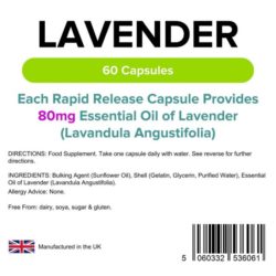 Lavender Oil Capsules