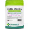 Lindens Omega 3 Fish Oil (30% DHA/EPA) Capsules