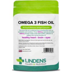 Lindens Omega 3 Fish Oil (30% DHA/EPA) Capsules