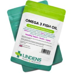 Lindens Omega 3 Fish Oil (30% DHA/EPA) Capsules