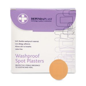 Washproof Spot Plasters - Pack of 100