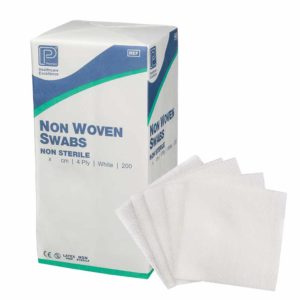 Non-Sterile Non-Woven Swab 10cm x 10cm (200)