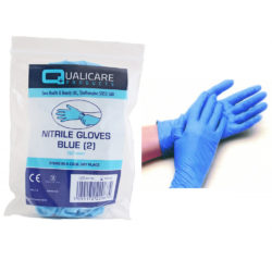 Blue Nitril Gloves