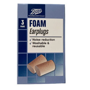boots foam earplugs