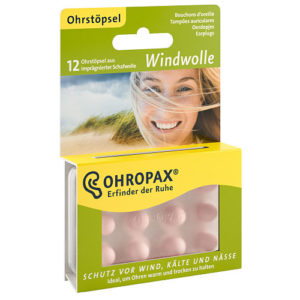 EAR228 / H14 - Ohropax Windwolle Wool Earplugs