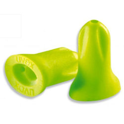 Uvex Hi-Com Earplugs - Lime