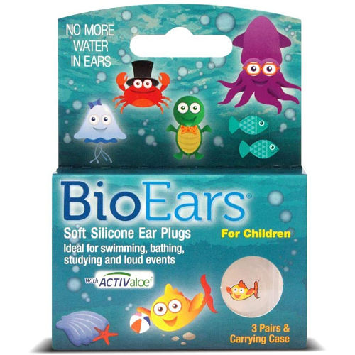 BioEars Soft Silicone Ear Plugs for Children