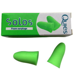 EAR242 _ H15 - Quies Solos Foam Earplugs - GREEN_opt (1)